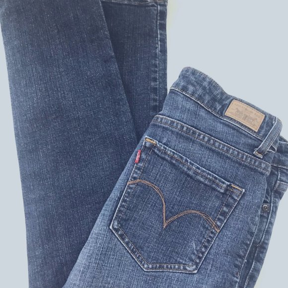Levi’s  Skinny Mid Rise Original Denim Jeans SZ 12 - Picture 7 of 11